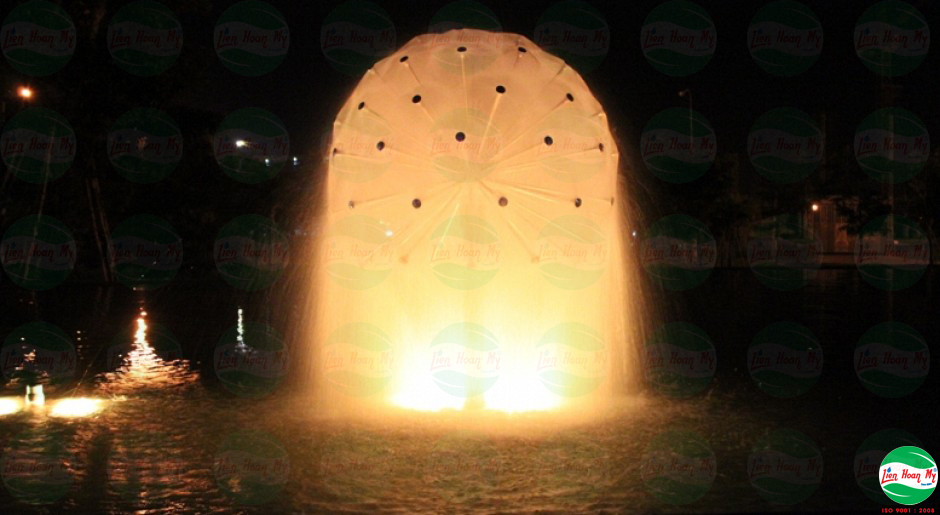 Phun nước nghệ thuật biệt thự Aroma Becamex